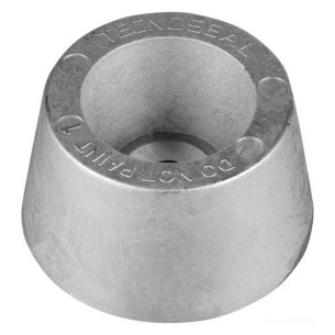 Circular anode singlebolt mounting