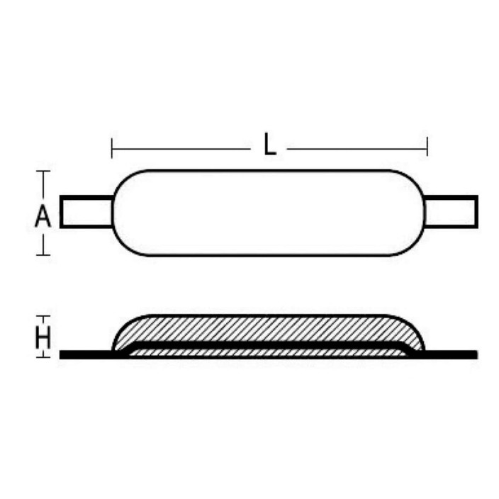 Magnesiumanode z Festschweien
