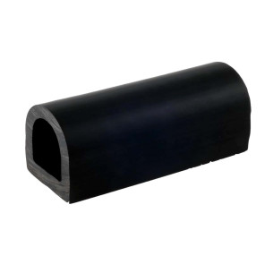 Black PVC fendering 70x70 Cutdown size