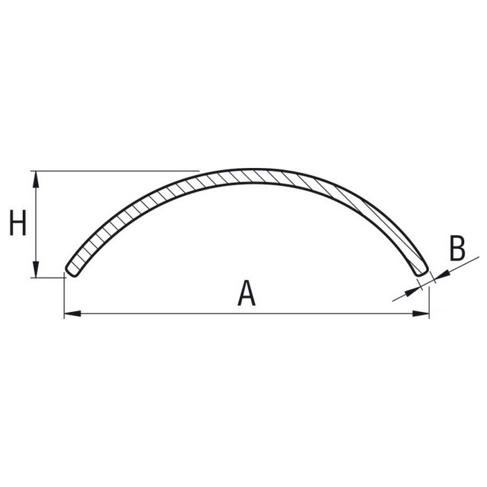 DOUGLAS MARINE Simply fender profile