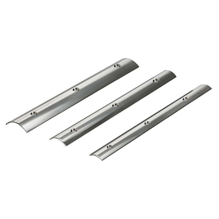 Cshaped predrilled and faireds strake