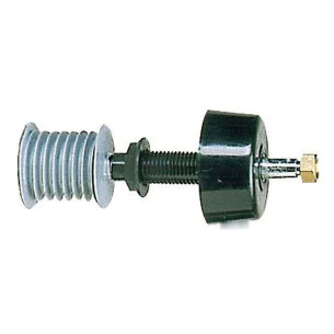 Rear cable steering shaft