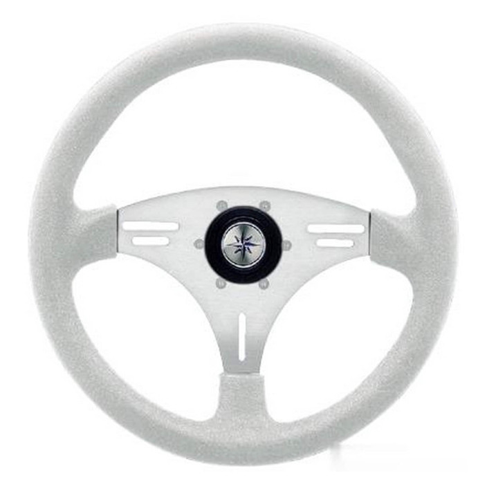 MANTA steering wheel whitesilver 355 mm