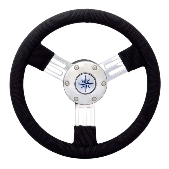 Pegaso steering wheel SS spokes black
