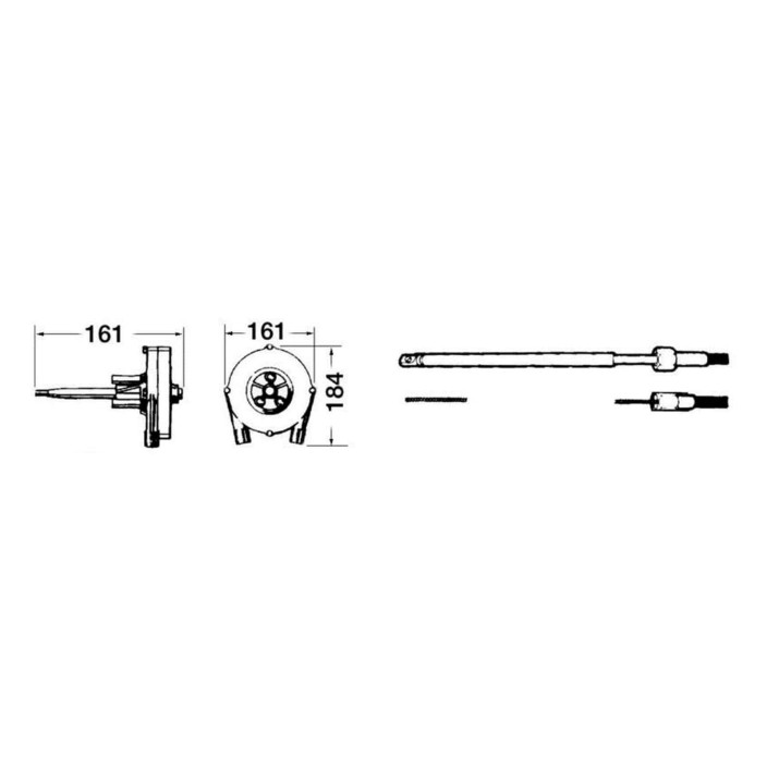 ULTRAFLEX steering system T85
