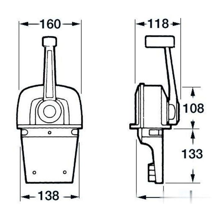 ULTRAFLEX single lever control box