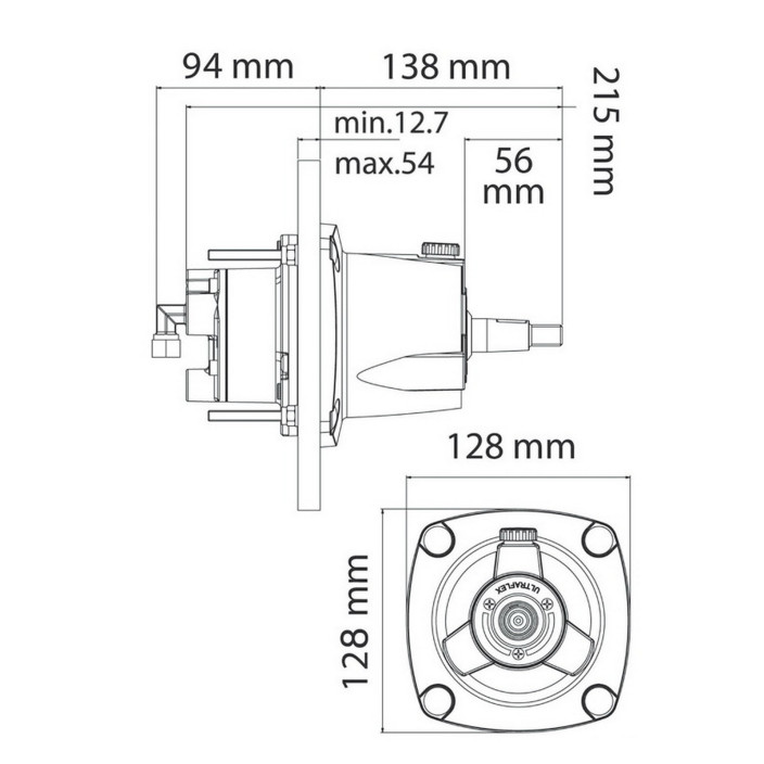 ULTRAFLEX Gotech hydr steering