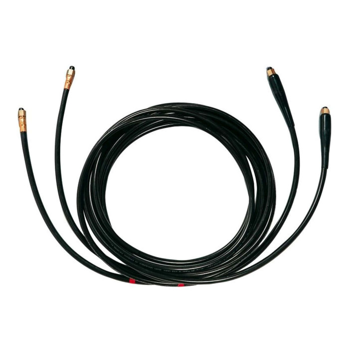 Twin flexible pipes