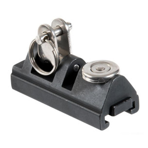 Light alloy awning slider