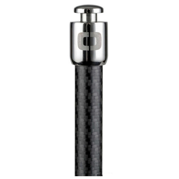 Flexible fiberglass pole