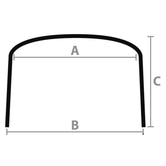 arc bimini high AISI 316