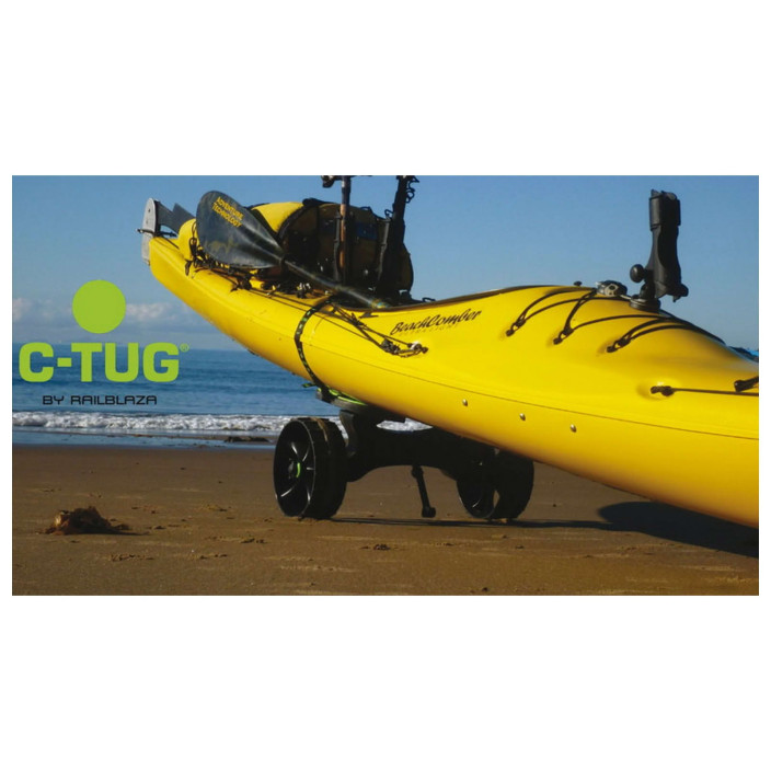 Carrello C-TUG con ruote Kiwi RAILBLAZA