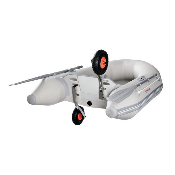 Transom tilting wheels dinghies