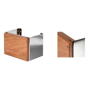 Fixed bracket f transom mounting