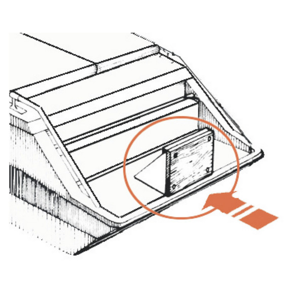 Outboard bracket f deck mounting