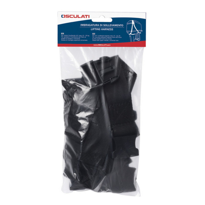 Lifting harness f outboard engines