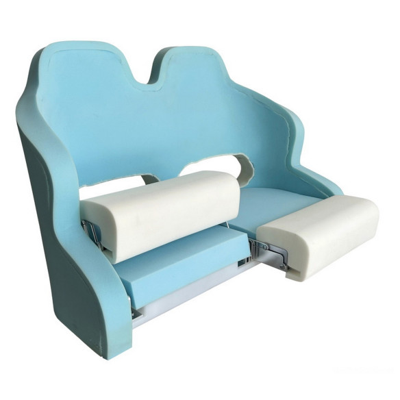 Double padded seat wH99 flipup bolster