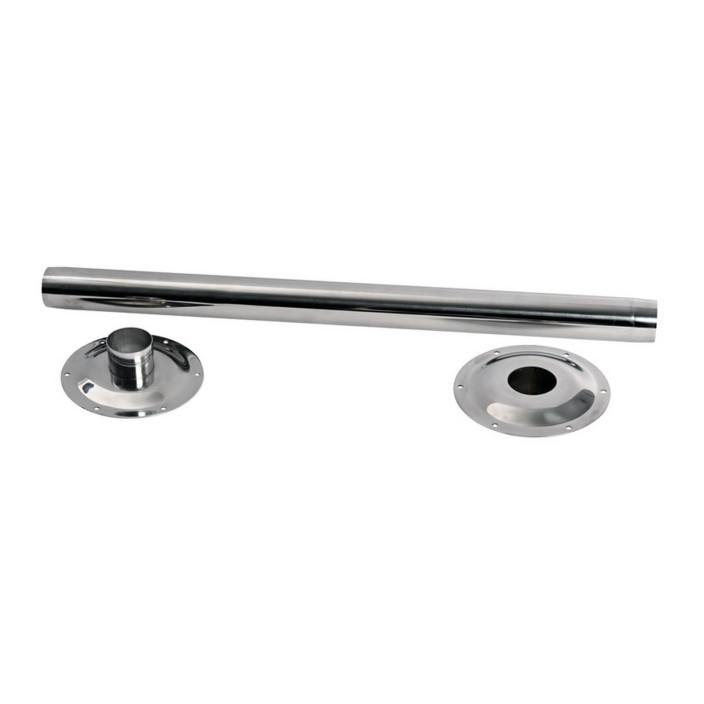 Gamba tavolo fisso inox