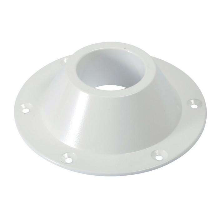 Aluminum table leg  white