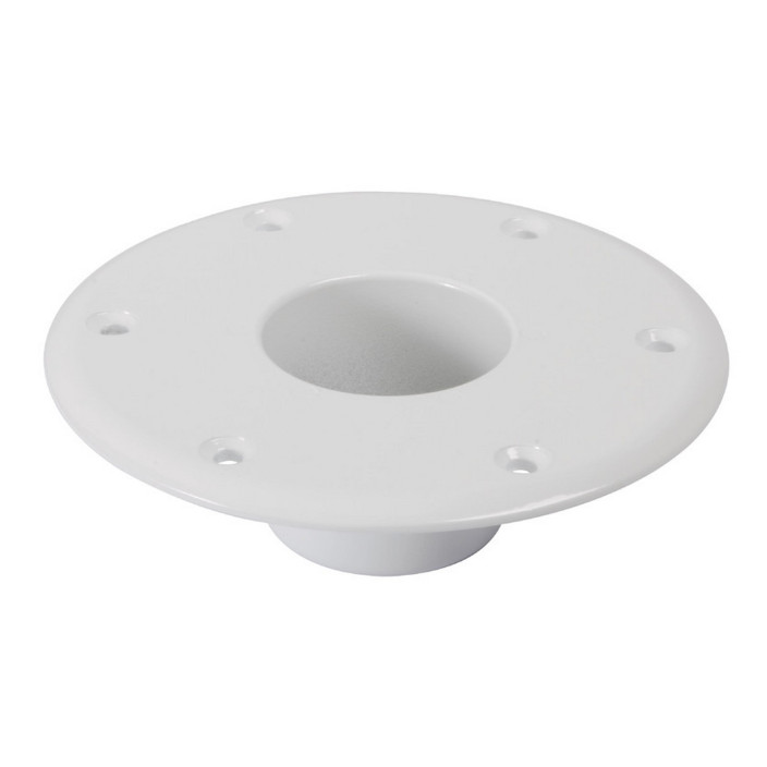 Aluminum table leg  white