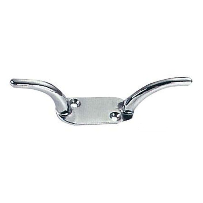 Chromed brass cleat