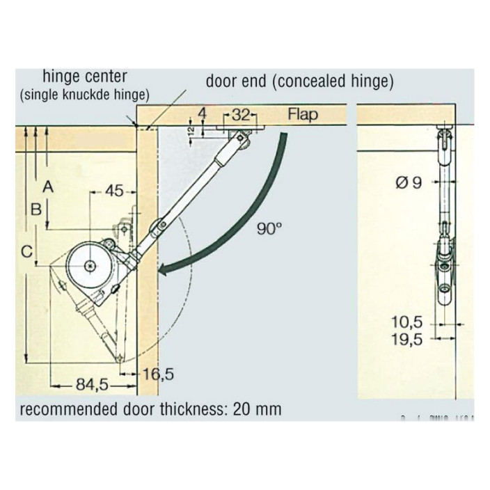 Soft Down Stay bracket