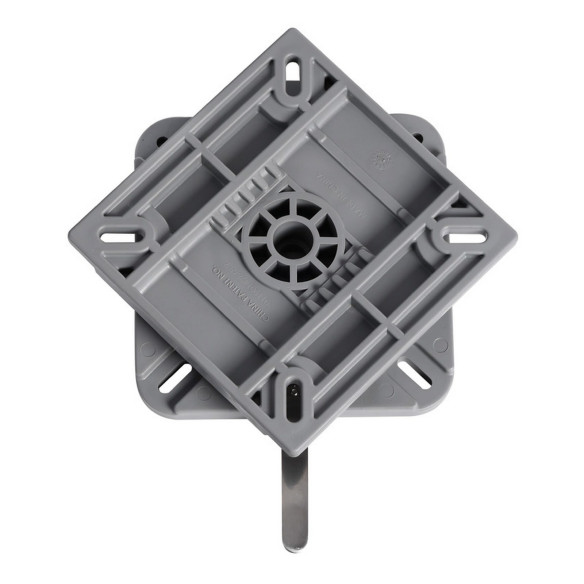 Rotating and removable base  snap lock