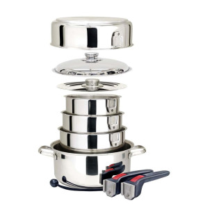 Stackable potspans inside