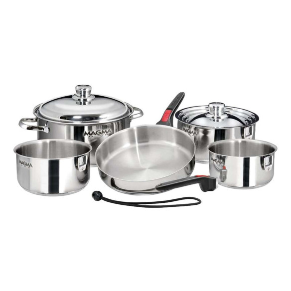 Set pentole impilabili inox
