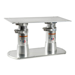 Double pedestal ss handles base