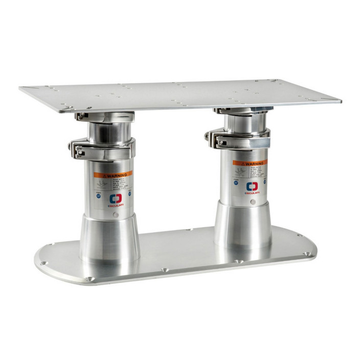 Double pedestal ss handles base