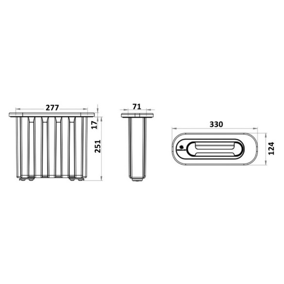 Emergency ladder builtin steps ISO  ABYC H