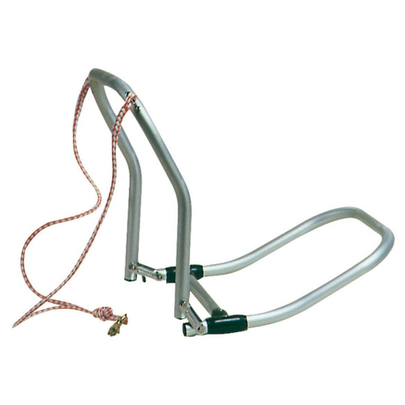 Folding ladder dinghy steps