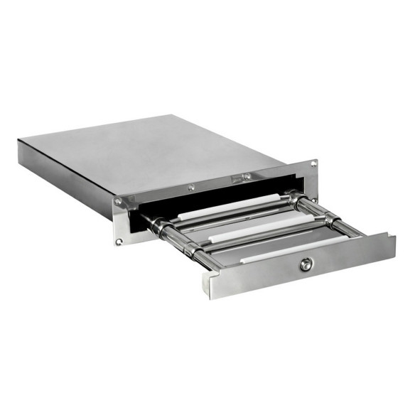 Foldaway ladder standard AISI 316 steps