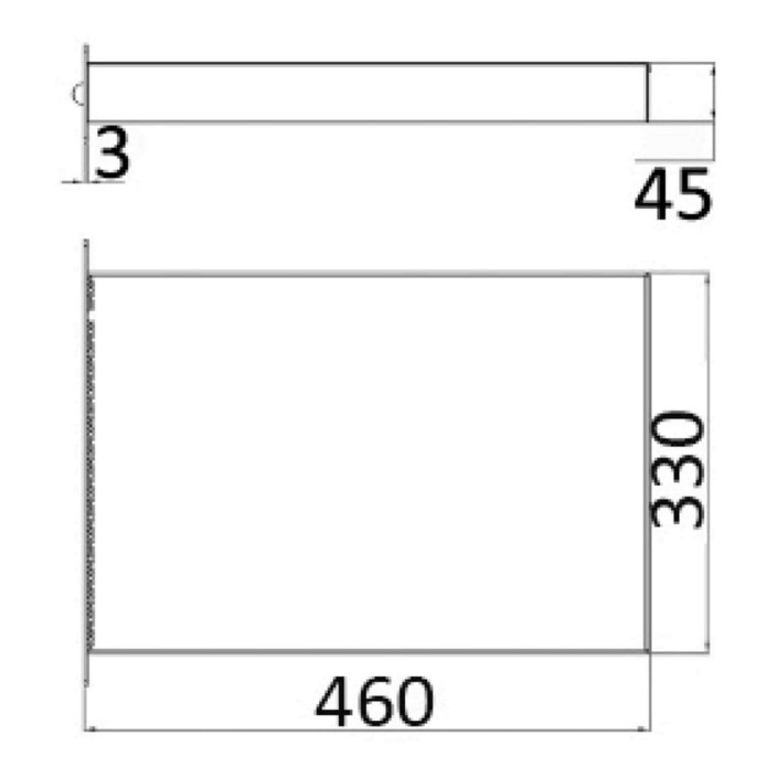 Foldaway ladder standard AISI 316 steps