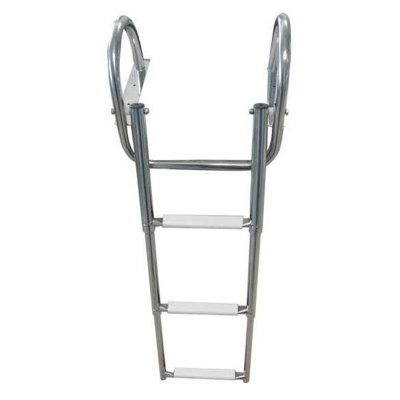 step telescopic ladder whandles