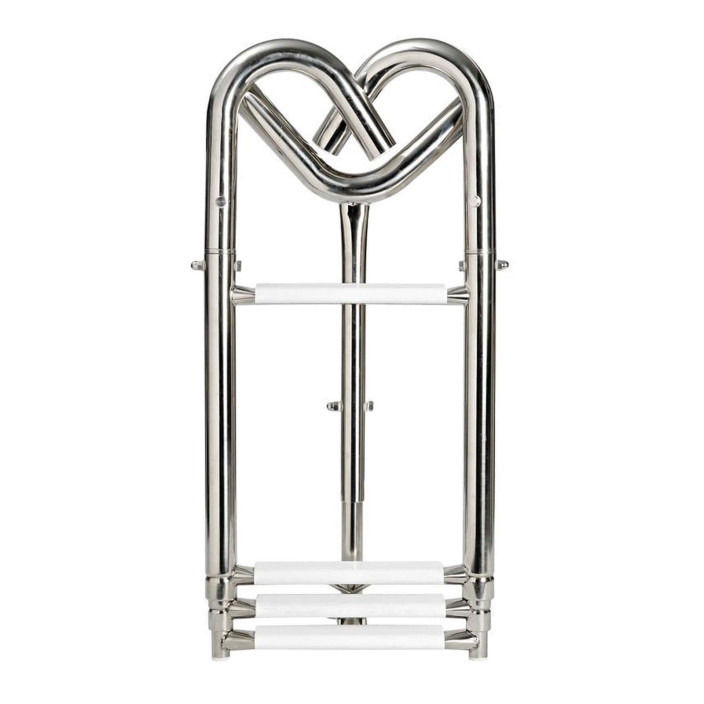 Bow telescopic ladder
