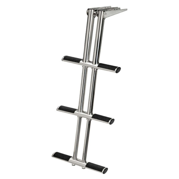 Scaletta Diver telescopica gradini nera
