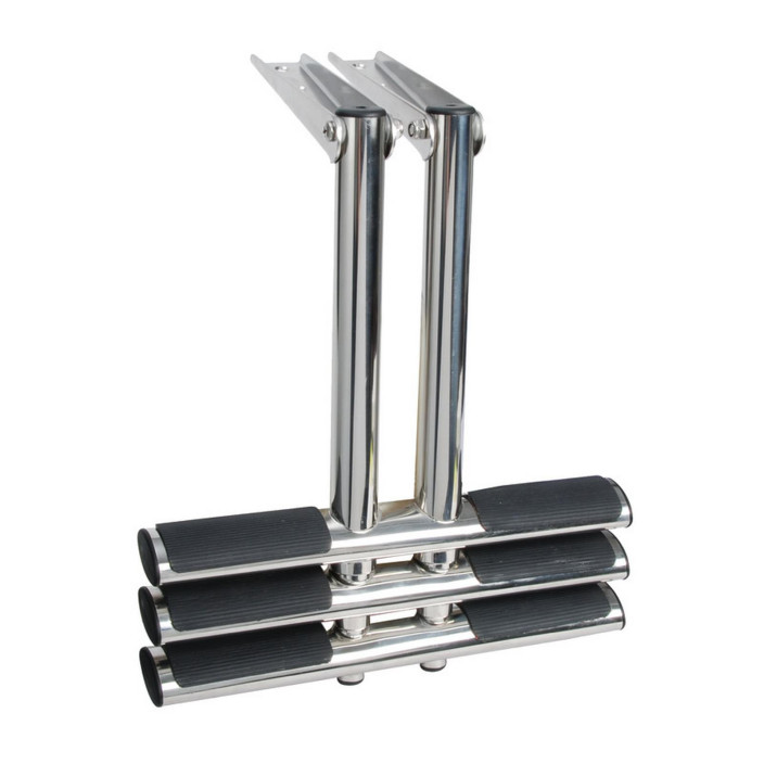 Scaletta Diver telescopica gradini nera