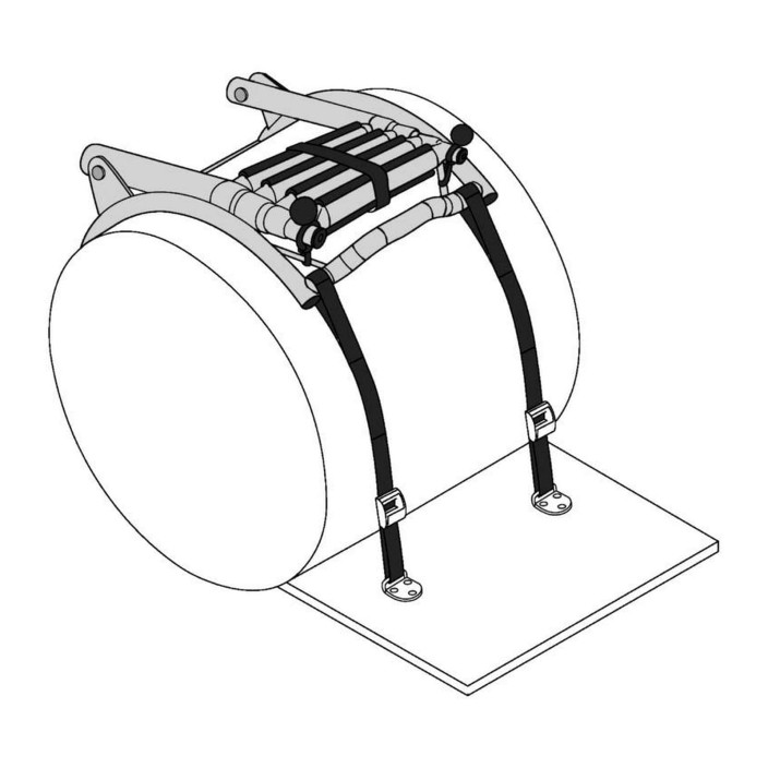 Quickrelease ladder dinghies steps