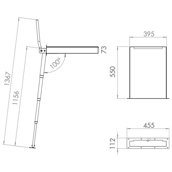 EasyOne retractable steps ladder