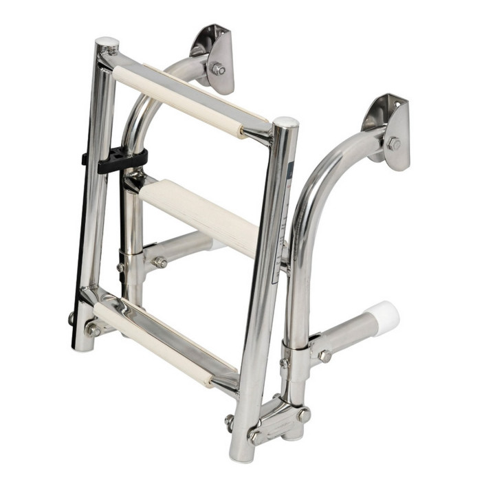 Foldable ladder AISI 316 steps