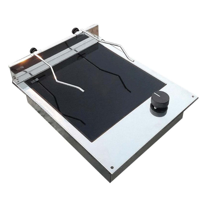 Glassceramic electric hob unit burner