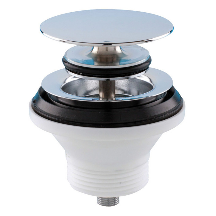 Drain wchromed mushroom head plug