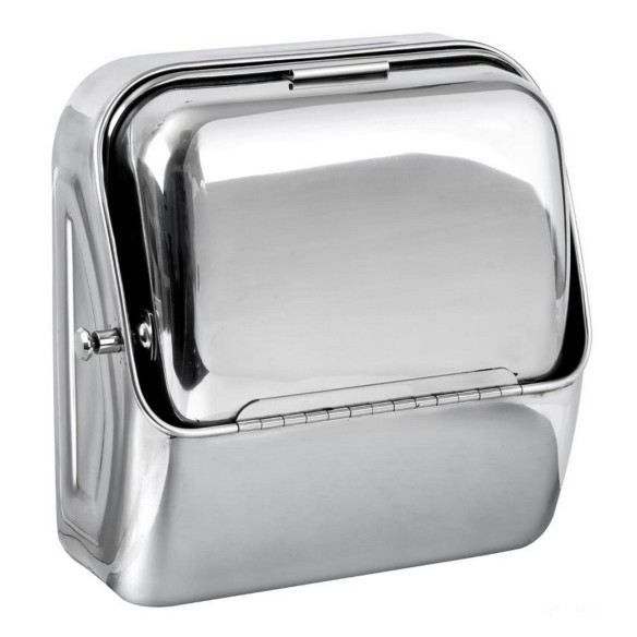 SS wall foldable sink