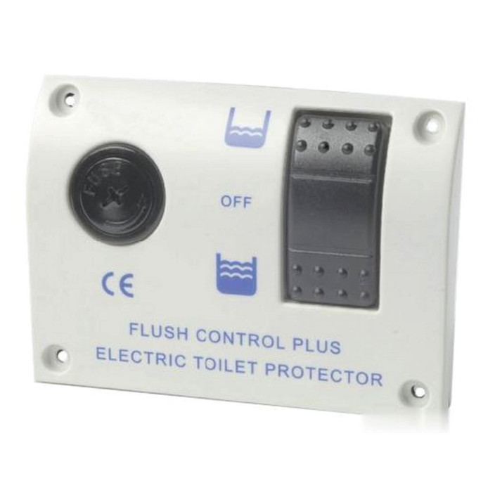 Electric control panel toilets
