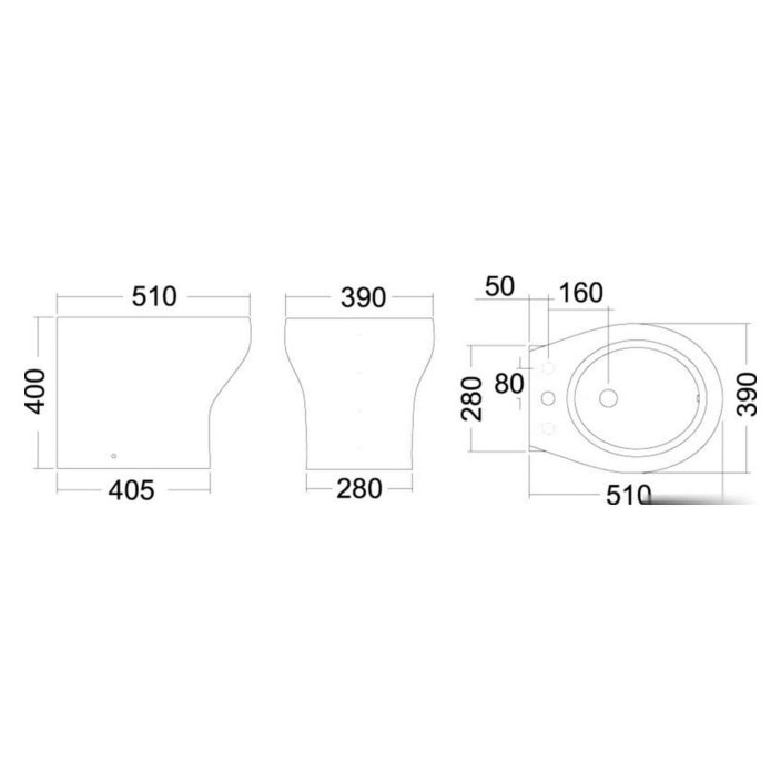 Bidet TECMA Silence Plus 2G (Generazione 2)