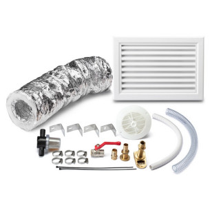 Air and water recirculation accessories kit Thermowell conditioners