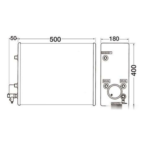 ISOTEMP Indel Webasto Marine boiler 16 l