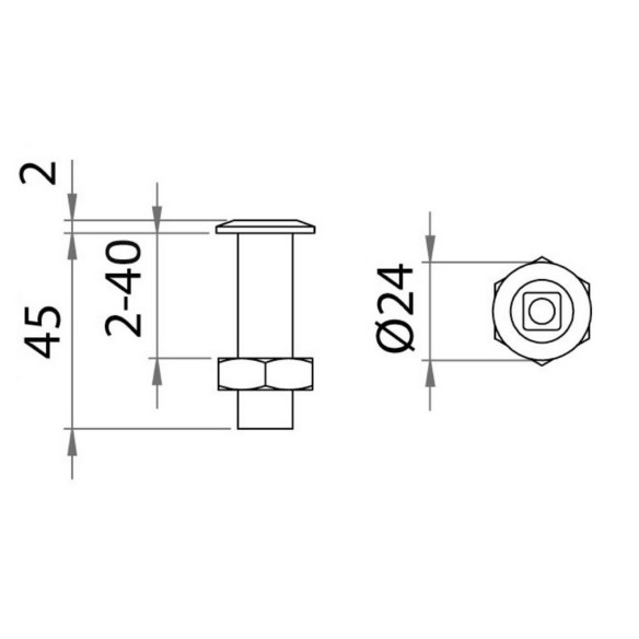 Set ferma pentole universale rimovibile, con base a filo.